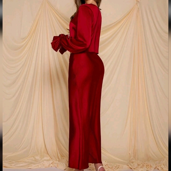 2pcs Elegant Rose Floral 3D Decor Set For Women, Suitable For Spring/Summer - Picture 2 of 4